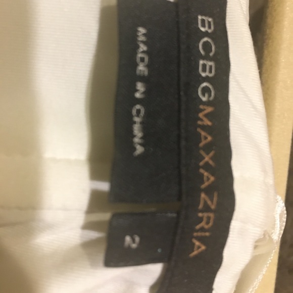 BCBGMAXAZRIA Lace Strapless Cocktail Dress Size 2 - Picture 3 of 3